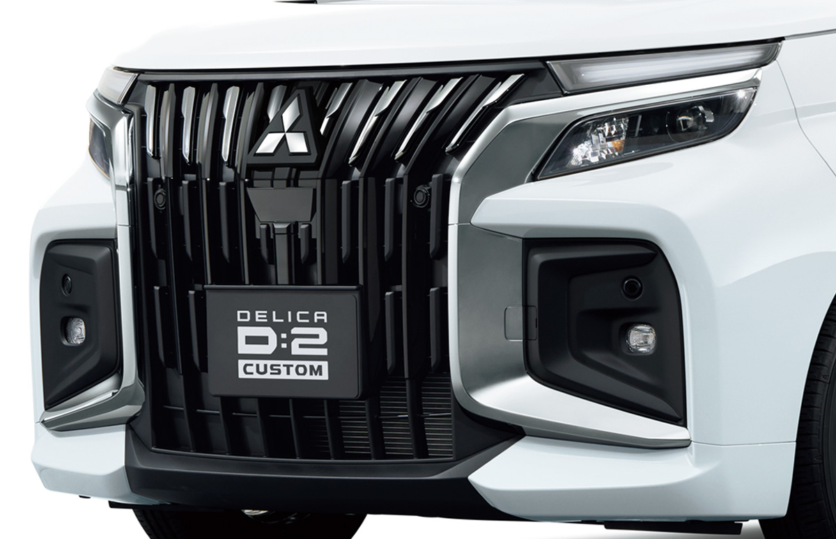 フロントグリル（メッキ＆ブラック）