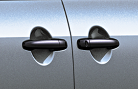 アウタードアハンドル（ブラック）