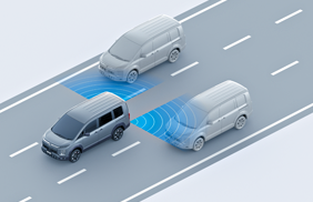 後側方車両検知警報システム（レーンチェンジアシスト機能付）［BSW/LCA］