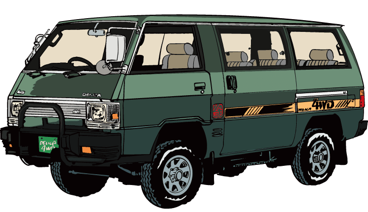 1979年発売 2代目デリカ スターワゴン