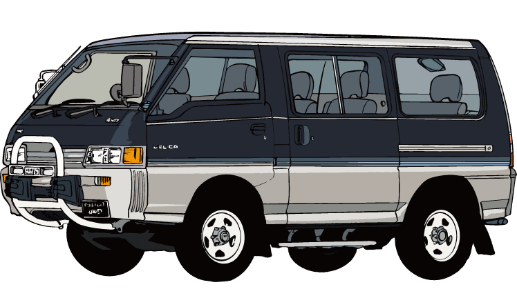 1985年発売 3代目デリカ スターワゴン