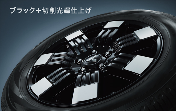 18インチ大径タイヤ＋アルミホイール