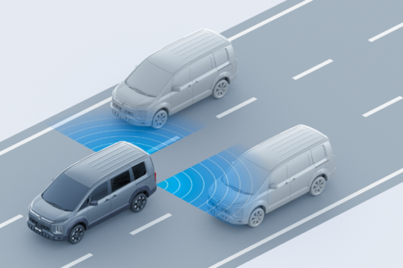 後側方車両検知警報システム（レーンチェンジアシスト機能付）［BSW/LCA］