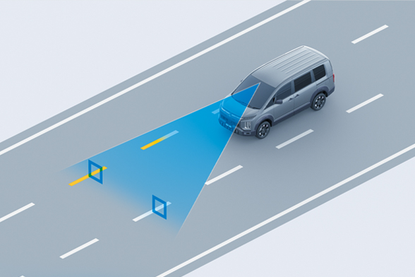 車線逸脱警報システム［LDW］ 
