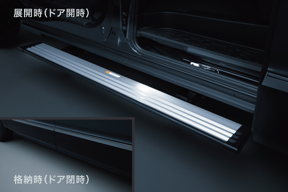 電動サイドステップ（LEDステップ照明付）