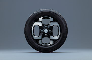 155/65R14タイヤ+14インチアルミホイール（2WD）