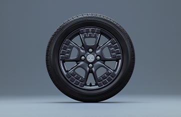 165/60R15タイヤ+15インチアルミホイール（4WD）