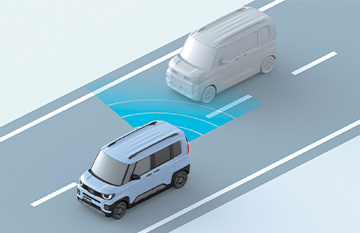 後側方衝突防止支援システム［ABSA］