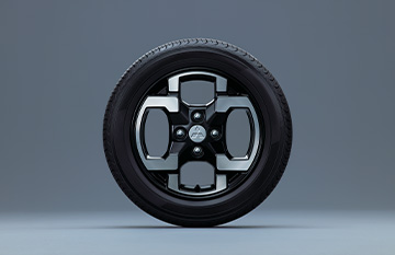 155/65R14タイヤ+14インチアルミホイール（2WD）