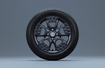 165/60R15タイヤ+15インチアルミホイール（4WD）