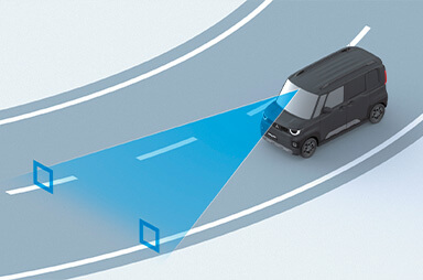 車線維持支援機能［LKA］