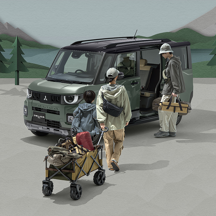 いろいろ使える。たっぷり積める。