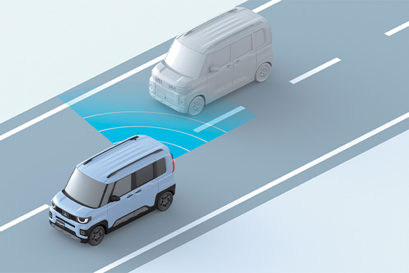 後側方衝突防止支援システム［ABSA］