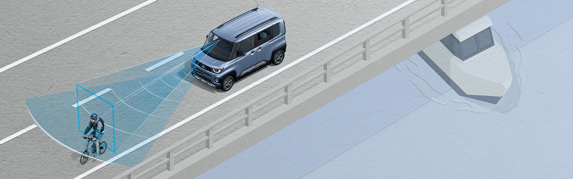 三菱e-Assist（運転支援機能）