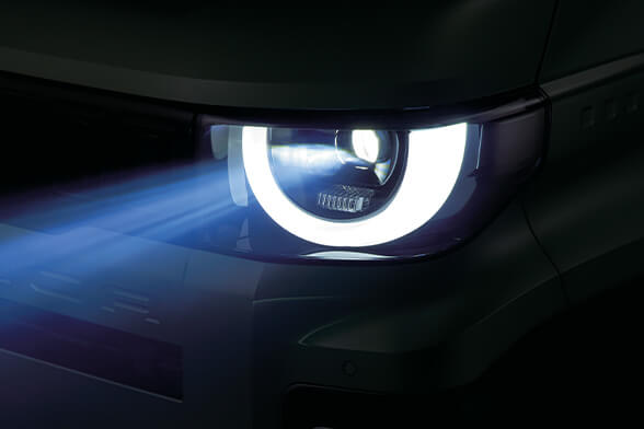 アダプティブLEDヘッドライト［ALH］（光軸自動調整機構付）