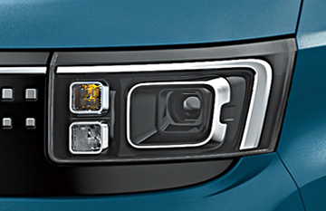 LEDヘッドライト（光軸調整機構付）