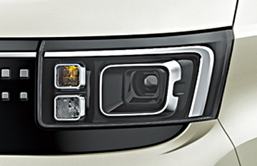 LEDヘッドライト（光軸調整機構付）