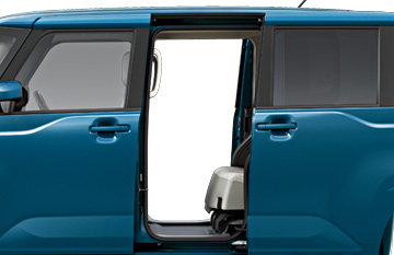 助手席側スライドドア（イージークローザー付）