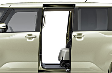 助手席側電動スライドドア（イージークローザー付）