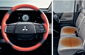 ステアリングヒーター、運転席&助手席シートヒーター