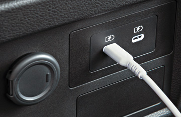 充電用USBポート Type-C×2（フロント）