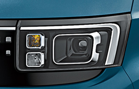 LEDヘッドライト（光軸調整機構付）