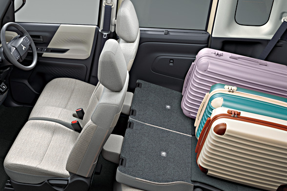 多彩なシートアレンジ