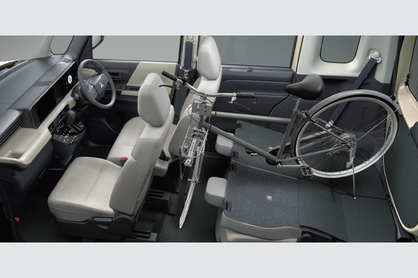 多彩なシートアレンジ