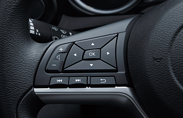 ステアリングスイッチ（マルチインフォメーションディスプレイ＋オーディオ＋TEL）