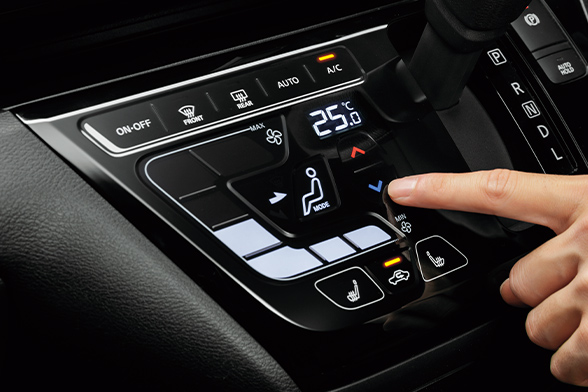 タッチパネル式フルオートエアコン