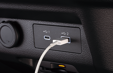 USBポート Type-A&C