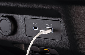 USBポート Type-A&C