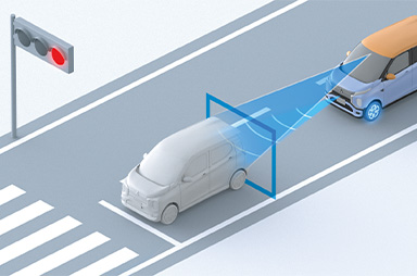 衝突被害軽減ブレーキシステム[FCM]（歩行者・自転車運転者検知付）