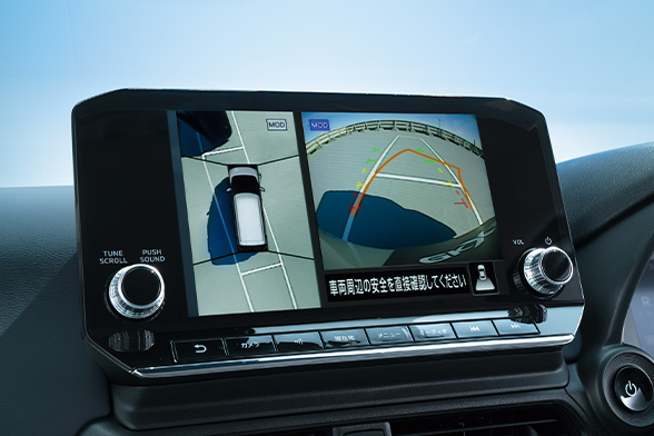 マルチアラウンドモニター（移動物検知機能付）