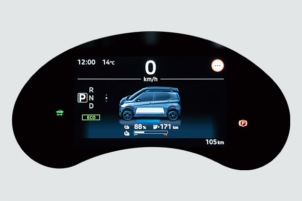 ■残電力表示画面
