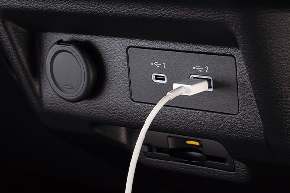 ■USBポート Type-A&C