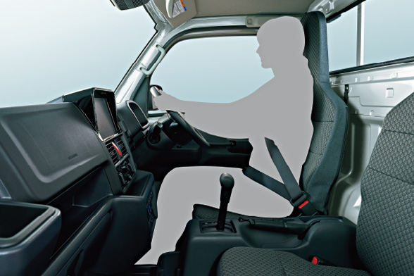 広くて快適な室内スペース