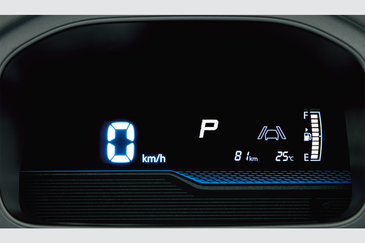 デジタルメーターディスプレイ