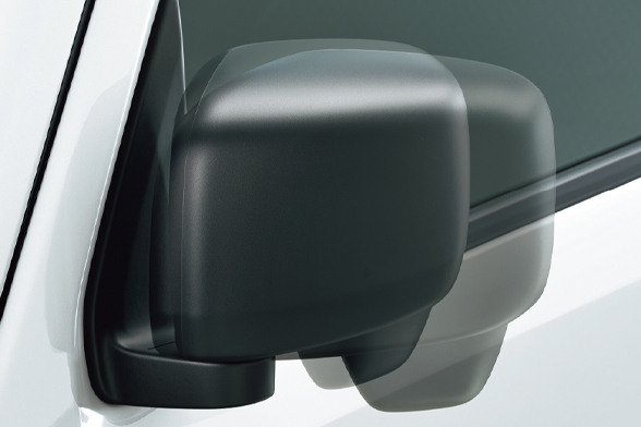 電動格納式リモコンドアミラー