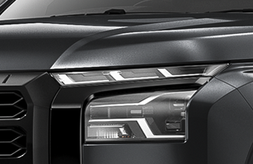 LEDヘッドライト（光軸調整機構付）