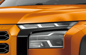 LEDヘッドライト（光軸調整機構付）