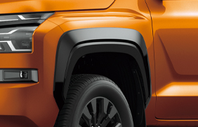 ホイールアーチモール（ブラックメタリック）