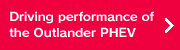 Driving performance of the Outlander PHEV