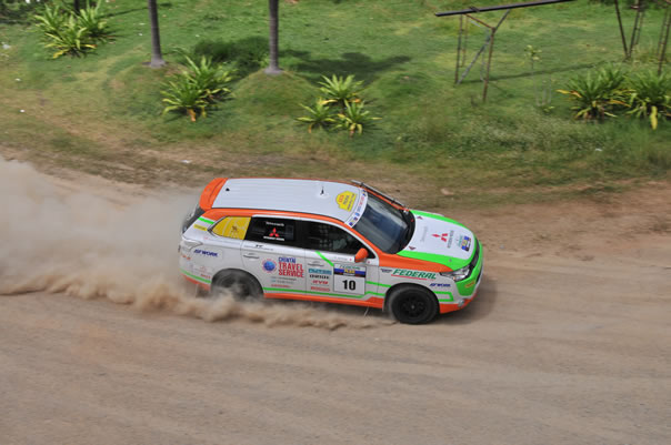 FEDERAL-FLEX ASIA CROSS COUNTRY RALLY 2013 OUTLANDER PHEV Course ...