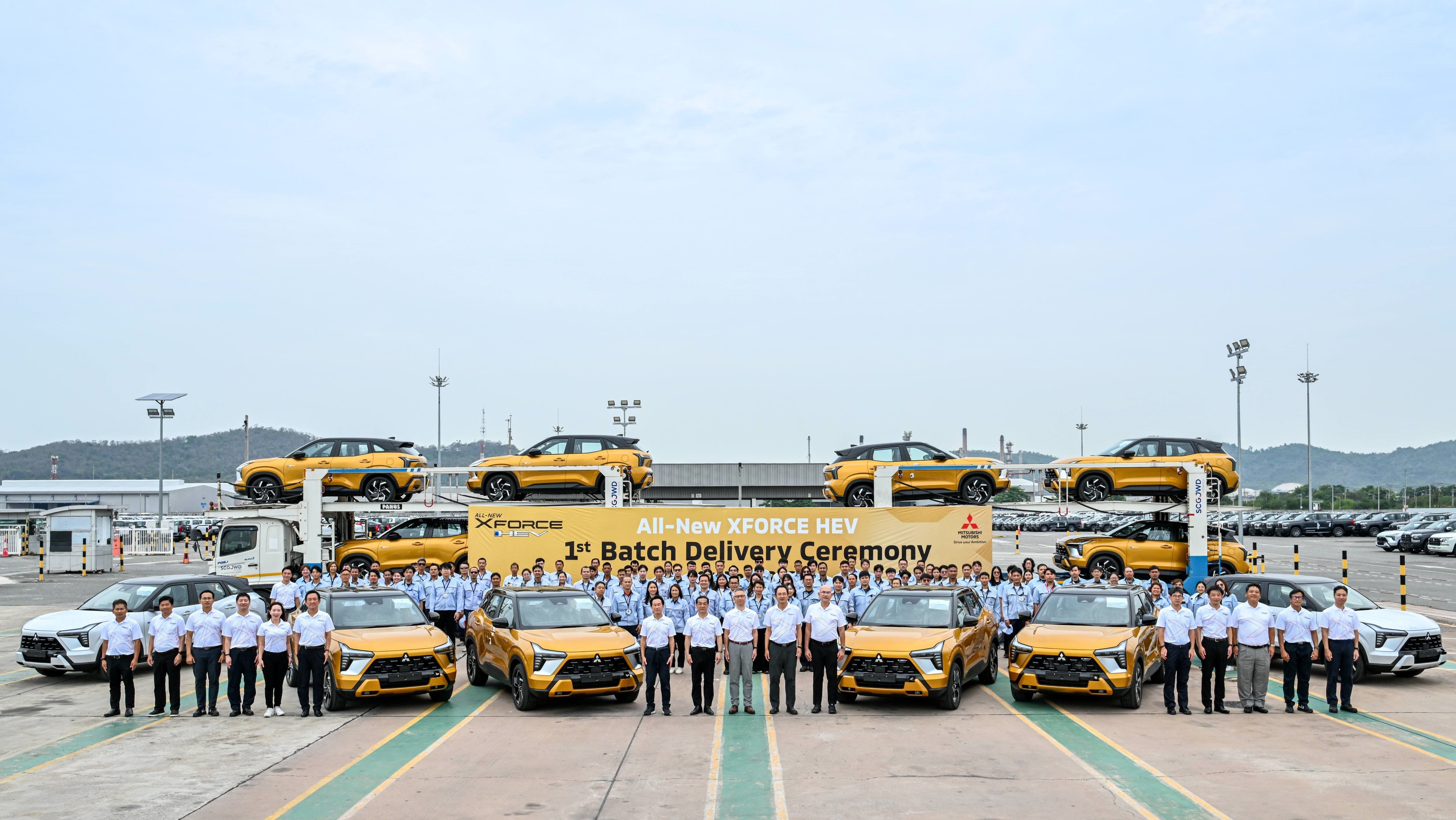 Mitsubishi Motors Begins Shipping Xforce HEV Model in Thailand