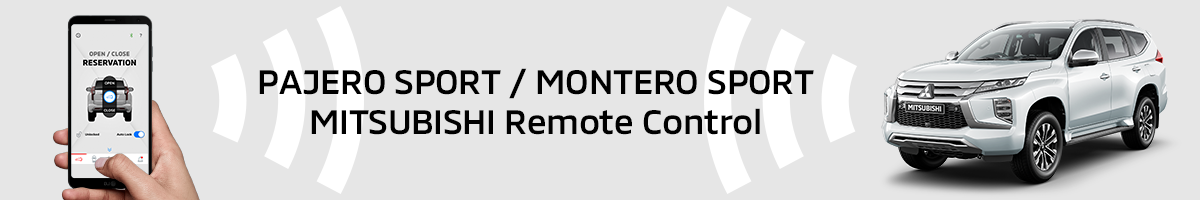 PAJERO SPORT/MONTERO SPORT MITSUBISHI Remote Controll