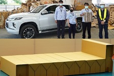 MMTh donates cardboard, drinking water and N95 masks for supporting to prevent spread of COVID-19 [Thailand]