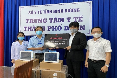 MMV Donates Medical Equipment to Monitor Patient Status to Medical Center [Vietnam]