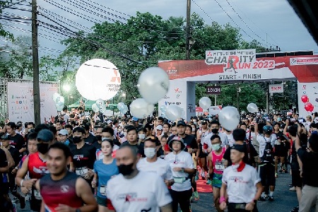 Mitsubishi Motors Charity Run Made Donation THB 700,000 for Hospital