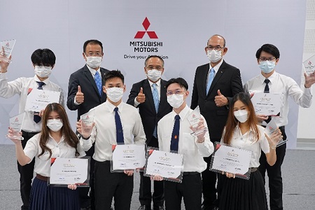 Mitsubishi Motors Thailand Held a congratulatory and award ceremony for Interns of MMTh Talent Internship Program 2022 [Thailand]